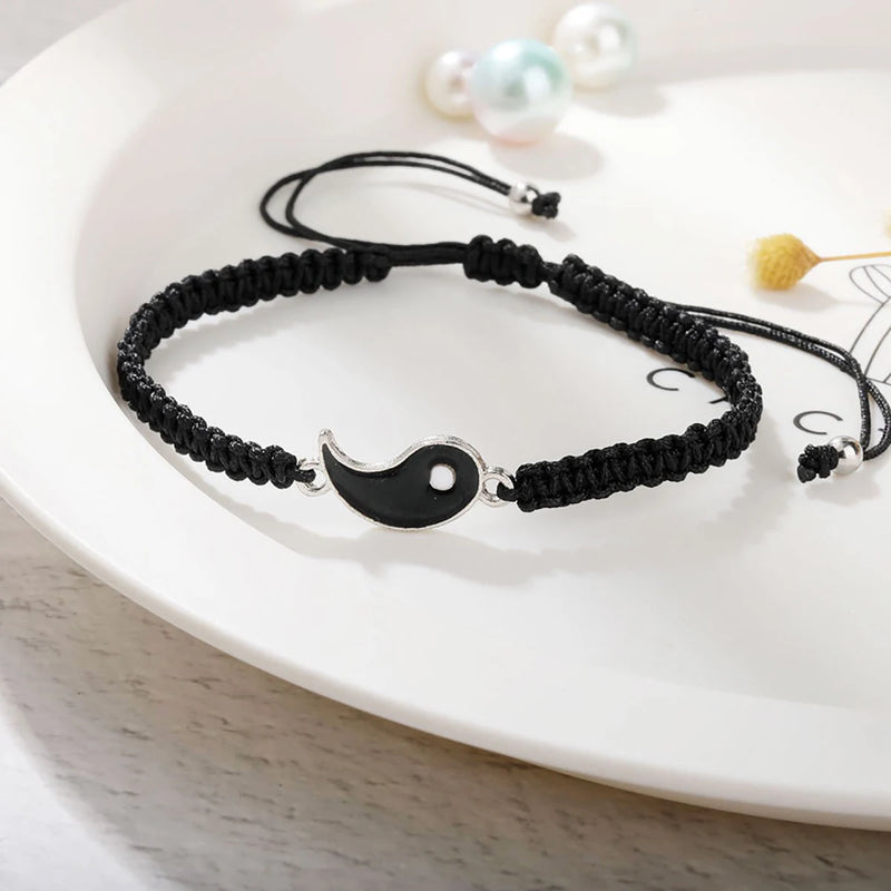 Pulseira de Charme Yin Yang