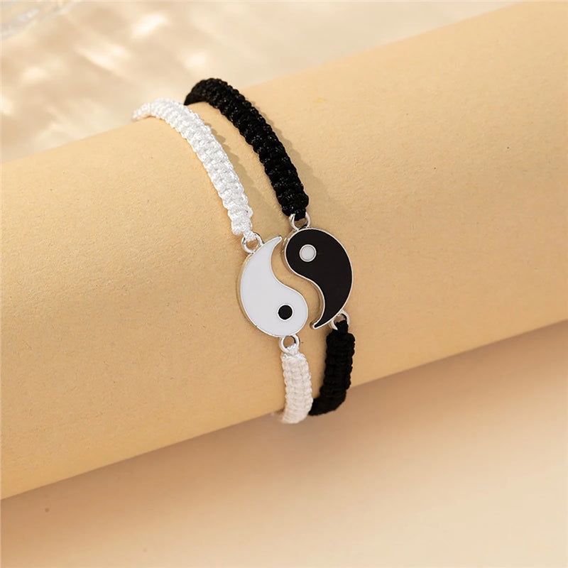 Pulseira de Charme Yin Yang